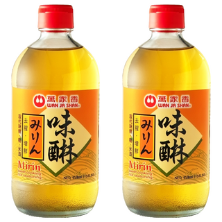 萬家香 味醂 450ml 日式料理調味聖品 增添風味與光澤, 2瓶