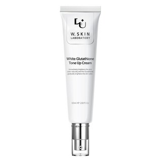 W Skin Lab White Glutathione Tone Up Cream 60ml, 白色, 1入