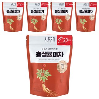 SSANGGYE 紅蔘陳皮茶, 1.5g, 25包, 5袋