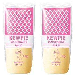 kewpie 美乃滋 清爽型, 1kg, 2瓶