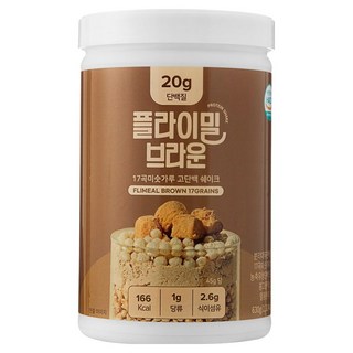 플라이밀 단백질 쉐이크 브라운, 630g, 1개