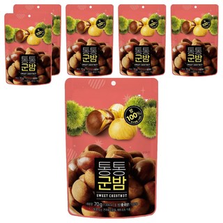 Nutree 飽滿烤栗子, 70g, 6個