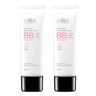 Miva 離子鈣礦物質 BB 霜 50ml, 單色, 2個
