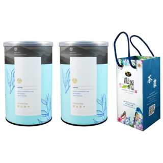 龍源茶品 鑫龍源 梨山茶自然回甘烏龍茶葉 附提袋, 1組, 150g, 2罐