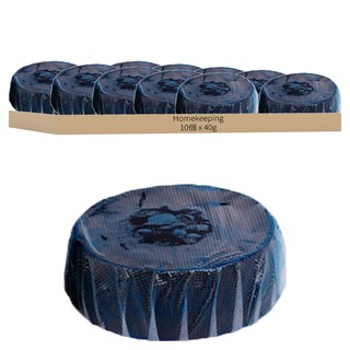 Homekeeping 馬桶清潔錠, 40g, 10個