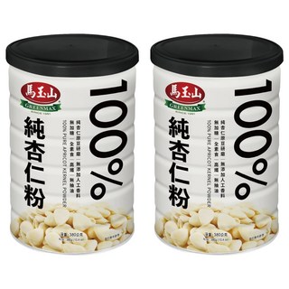 馬玉山 100%純杏仁粉, 380g, 2罐