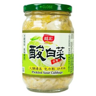 龍宏 酸白菜, 370g, 1罐