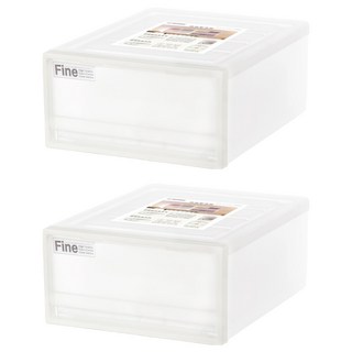 KEYWAY 聯府 簡約抽屜隔板整理箱, 2個