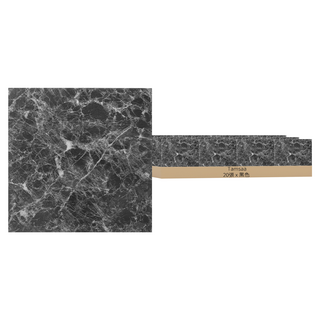 Tamsaa 大理石紋地板貼 30.5 x 30.5 x 0.2cm, 黑色, 20張