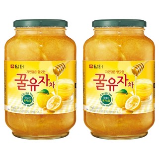 담터 꿀유자차, 2kg, 2개, 1개입
