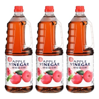 十全 戀愛蘋果醋 1.8L 台灣製造, 3瓶