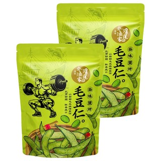 滬尾漁家 蒜味鹽烤毛豆仁, 2個, 70g