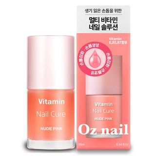 Oz nail 維他命指甲護理營養強化劑, 10ml, 1個