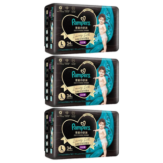 Pampers 幫寶適 奢寵幫拉拉褲/褲型紙尿褲 9~14kg, L, 102片