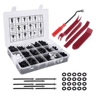 車用通用卡扣 468pcs XL尺寸 PP材質, 1盒