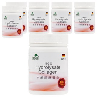 ROYAL SONG 御松田 100% Hydrolysate Collagen 水解膠原蛋白, 100g, 6罐