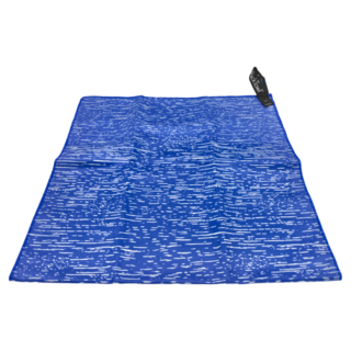 PackTowl Personal 吸水快乾毛巾 11664 92 x 42cm, 水波 藍色, 1條