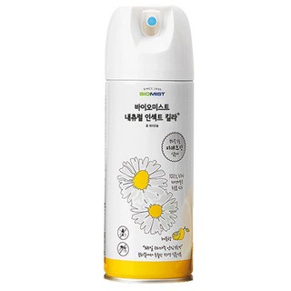 바이오미스트 내츄럴 인섹트 킬라 홈 에어로솔 살충제 레몬향, 1개