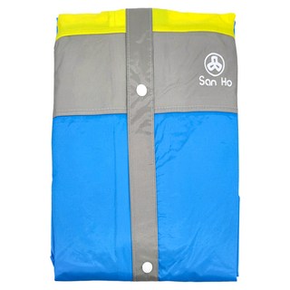 三和牌 前開式尼龍雨衣 NYLON/PVC, XXL 165~170cm適用, 顏色隨機