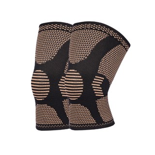 A-ZEAL X型設計銅纖維護膝 SP72147, M, 1雙