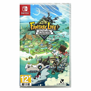 Nintendo 任天堂 SWITCH 奇幻生活 i：轉圈圈的龍和偷取時間的少女 國際版, 單一商品