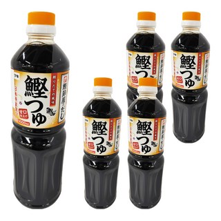 Yamaki 雅媽吉 甘口鰹魚露 日式萬用鰹魚醬油 2倍濃縮 特製台灣配方, 1L, 5瓶