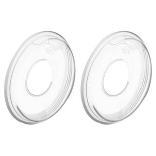 YOUHA 優合 矽膠護乳集乳罩 食品級矽膠材質 超彈性大開口 柔軟舒適, 透明, 2個