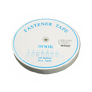 polar bear 北極熊 自黏性魔術帶 25mm*25m 黑勾面, 1捲