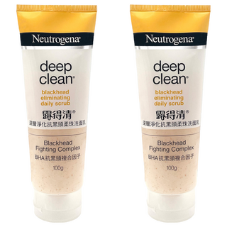 Neutrogena 台灣公司貨 洗面乳 抗黑頭, 100g, 2件