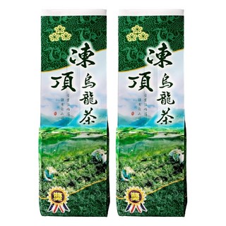 台灣茗茶禮盒組 凍頂烏龍 + 凍頂烏龍 台灣產天然茶葉, 1組