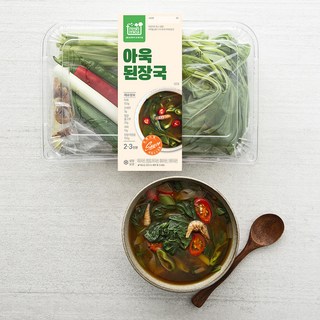 프레시밀 아욱된장국 밀키트 2~3인분, 288g, 1팩