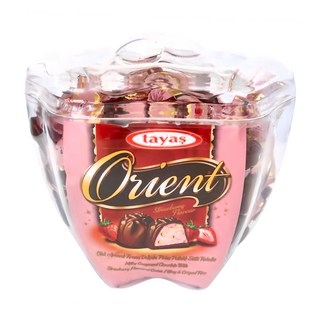 Tayas 蘋果造型盒 東方草莓味可可製品, 850g, 1罐