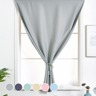 Loving Lab 天使魔鬼氈遮光窗簾, 灰色