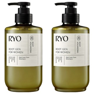 RYO 呂 女用強韌蘊髮洗髮精 佛手柑&薰衣草香, 515ml, 2個