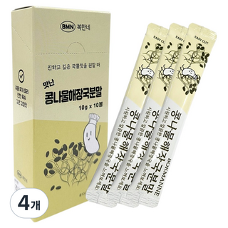 BMN FOOD 美味豆芽菜醒酒湯湯底 10入, 4個, 100g