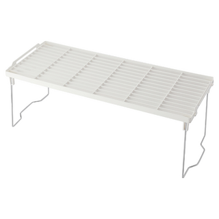 KEYWAY 池谷重疊收納架, 白色, 1個, 否