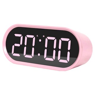 mooas LED 鏡面時鐘, 粉色