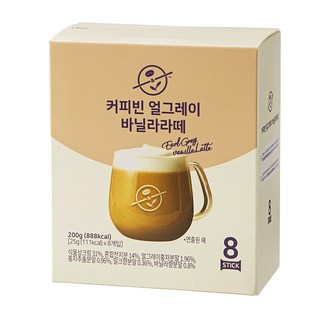 The Coffee Bean 伯爵香草拿鐵, 1個, 25g, 8入