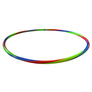 Hanasports 三色教學用呼拉圈, 紅藍綠, 200g, 1個