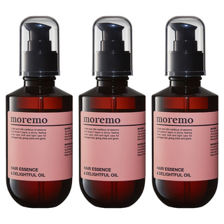 moremo 柔順護髮精華油, 150ml, 3瓶