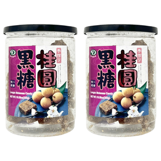 綠得製菓 桂圓黑糖塊, 300g, 2罐