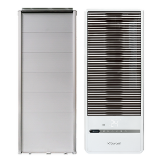 귀뚜라미 25년형 원격제어 인버터 창문형 에어컨 KAA-35W + 설치키트 세트 방문설치, 98cm