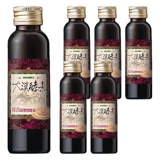 大漢酵素 綜合蔬果醱酵液, 60ml, 6瓶