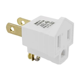 PowerSync 包爾星克 群加 3轉2電源轉接頭 TYN39A, 1個