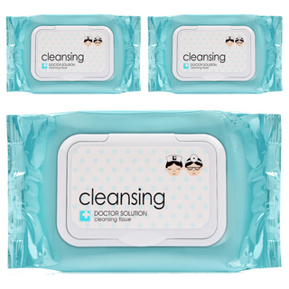 CARE ZONE Doctor Solution卸妝濕巾, 60入, 3個