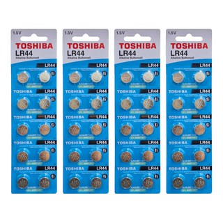 TOSHIBA 東芝 鹼性乾電池 LR44, 4個, 10入