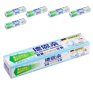 Day and Night 德恩奈 超氟 防蛀+修護 牙膏, 156g, 6條