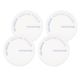INNISFREE 無油無慮保濕蜜粉 5g, 4罐, 單色