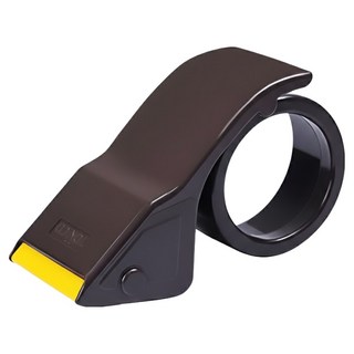 Shin Hung 優質封箱膠帶切割器, 黑色, 1個