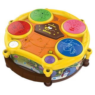 HUNDRED PICTURES 百耘圖 Winnie The Pooh 小熊維尼 棒棒鼓 3歲以上 565g, 多色, 1盒